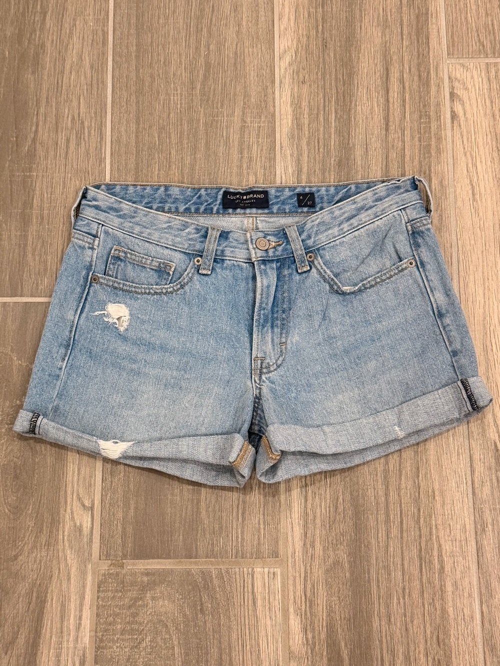 Lucky Brand Boyfriend Denim Shorts 4/27